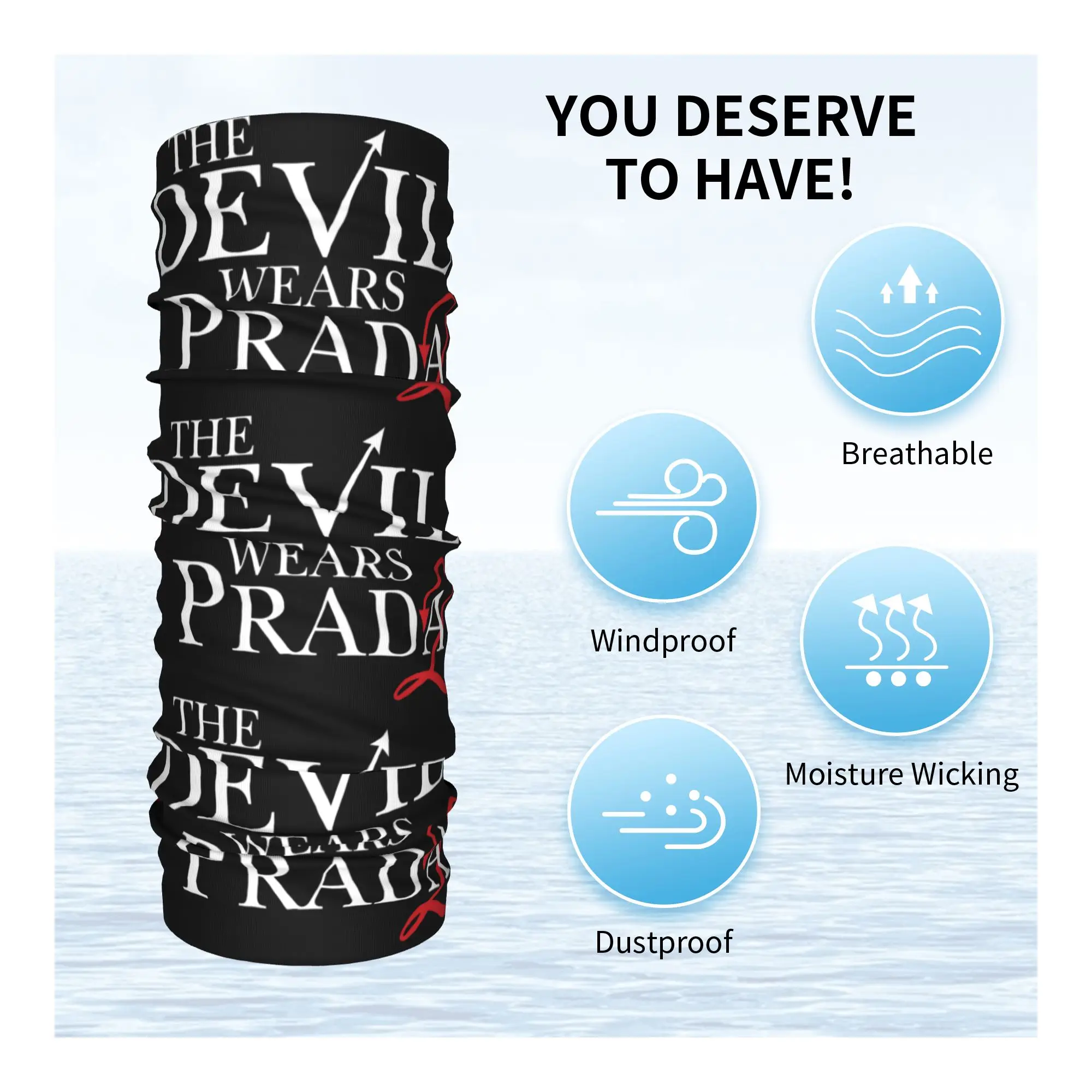 New Comedy Film The Devil Wear - Neck Warmer Tube ulasan dan harga
