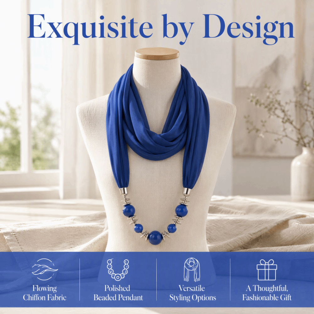 New Chiffon Scarf Solid Color  - Infinity Scarf Knit ulasan dan harga