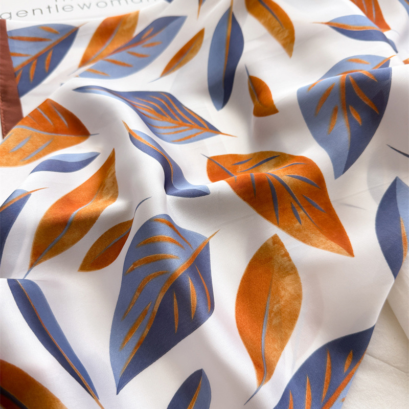 Luxury Brand Print 70cm Square - Scarf Silk Square ulasan dan harga